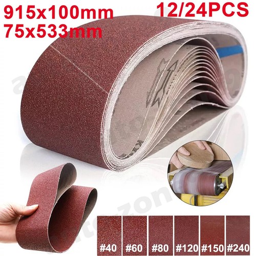 24pcs sanding belts - 12-24pcs,
