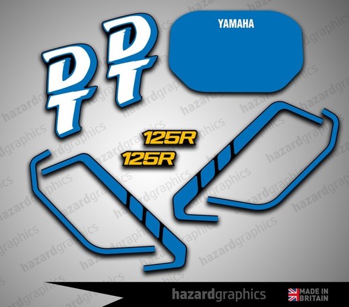 Yamaha dtr dt125r graphics - dtr,