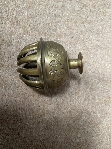 Vintage brass elephant - , claw
