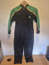 John Deere Boilersuit Overalls Age 7-8 Kids Childrens Boys Girls Farmer