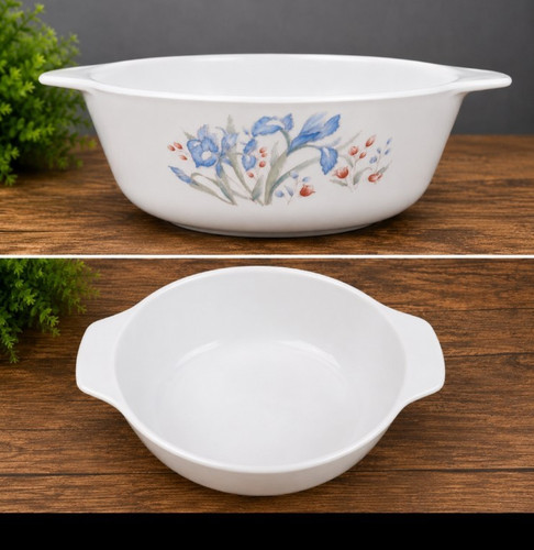 Vintage pyrex england floral - england,