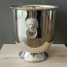 Heavy Vintage Silverplate Lion