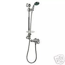 Chrome Traditional Thermostatic Single Shower Control