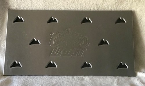 Coors light metal drip - light, tray