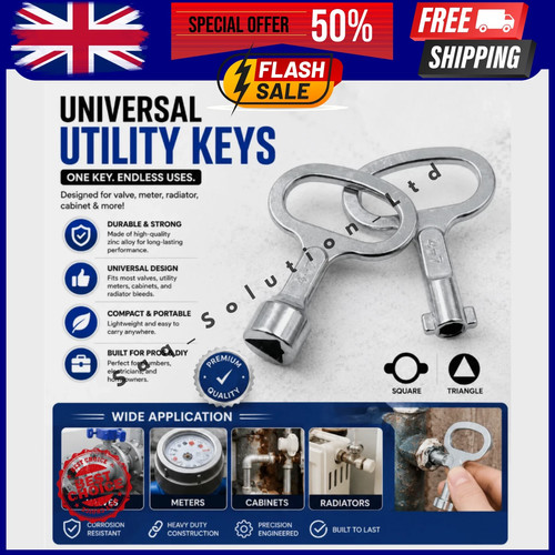 Universal utility key triangle - utility,