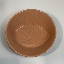 Paul Eshelman Stoneware Boat Bowl Modernist Pottery 10 Inch Signed Dated 1995