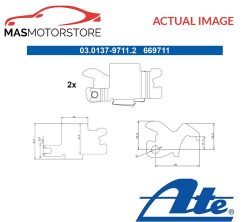 Brake drum shoes - shoes, kit