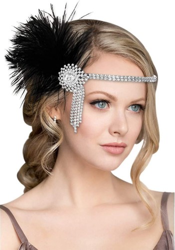 1920s flapper headpiece fancy - 1920s,