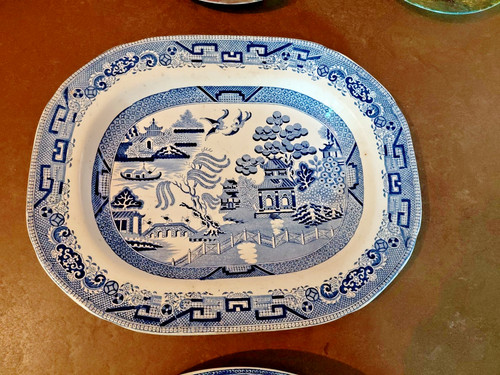 19th century blue willow - century,