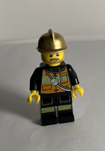 Lego minifigure fire chief - minifigure,,
