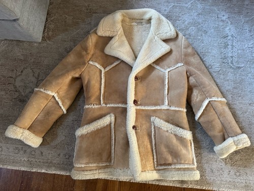Genuine vintage sheepskin - genuine,