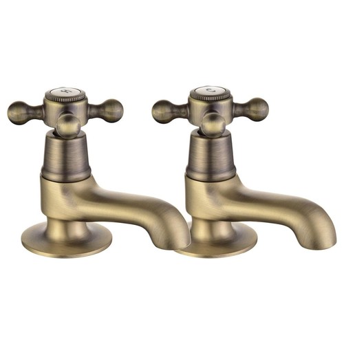 Basin pillar taps pair - pillar,