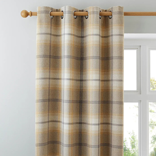 Dunelm luxury highland check - luxury,