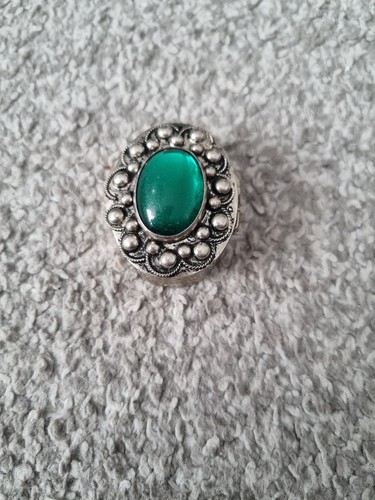 Vintage style pillbox trinket - pillbox,