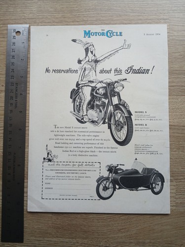 Model indian brave 250 - s,