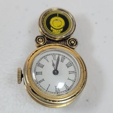 1960s Gold Tone Brooch Watch