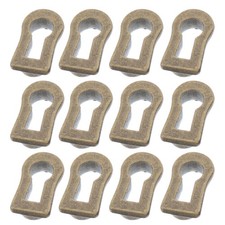  20pcs Multi-Functional Keyhole Cover Zinc Alloy Furniture Lock Decoration