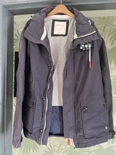 Men’s Quba Jacket, Large (size 3), Blue, With Hood And Pockets