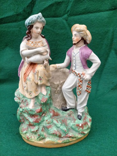 Antique staffordshire figure - antique,