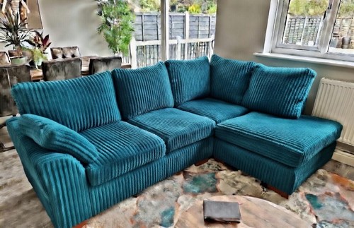 Modern teal blue - blue, cord