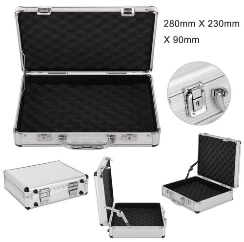 Aluminium pistol gun case - gun,