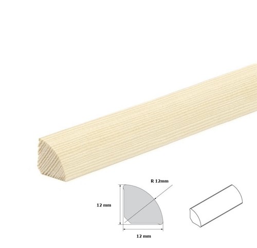 Quadrant trim wooden - trim, moulding-