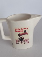 Vintage Guinness Ceramic Jug, Lovely day for a Guinness Made In Staffordshire 