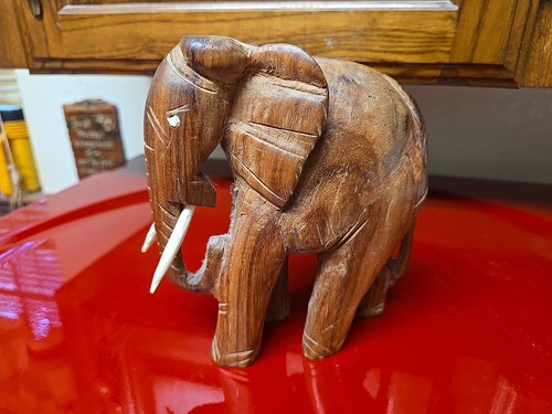 Vintage hand carved - vintage, wooden