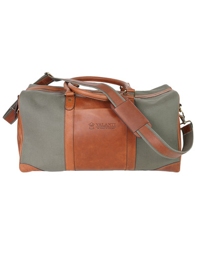 Large genuine leather - leather, duffle