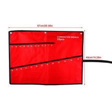 Roll-up Tool Kit, 25-Pocket