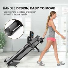 Electric Treadmill Home Walking Running Machine Foldable Gym Motorised Jogging