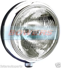 9" Cibie Super Oscar Replica Spotlight Spotlamp H3 Stainless Steel Chrome