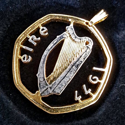 Gold eire 1977 - irish, 50p