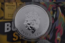 2023 1oz Silver King Charles III Coronation Coin | The Royal Mint | In Capsule