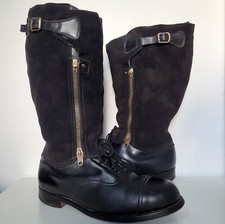 WW2 RAF ESCAPE FLYING BOOTS 1943 PATTERN WWII PILOTS EQUIPMENT SHOES