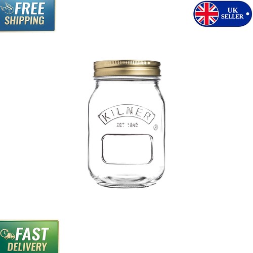Airtight 500ml glass jar with - 500ml,