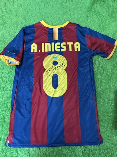 Andrés iniesta signed - iniesta,
