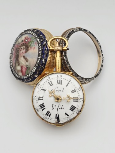 1800 soret fils 18ct - 1800`s, pair