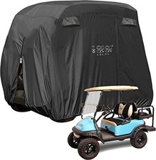 4 Passenger Golf Buggy Cover Fits EZGO, Club Car, Yamaha, 400D Waterproof