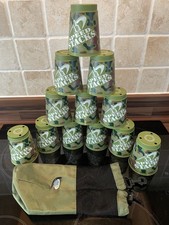 Speed Stacks camo Cups Set of 12 Official Storage Bag camouflage stacking 