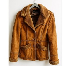 Vintage Oscar Leopold Sheepskin Shearling Jacket