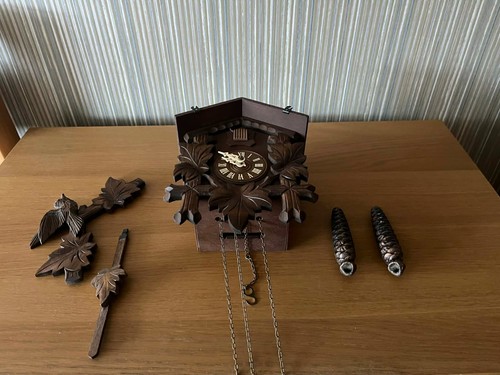 Swiss cuckoo clock received - cuckoo, clock: