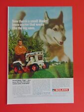 1971 BOLENS HUSKY LAWN TRACTOR vintage art print ad