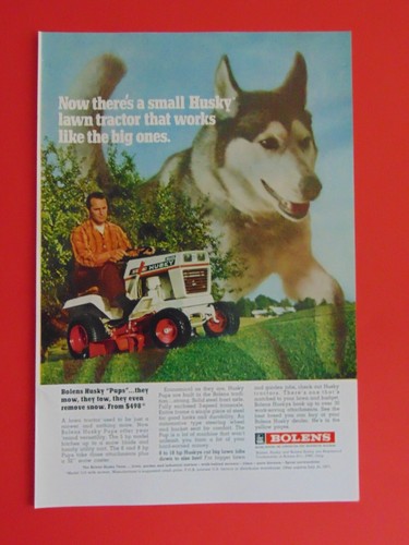 1971 bolens husky - bolens,