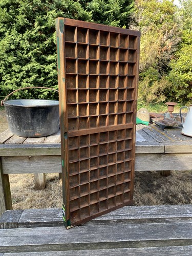 Restored vintage caslon wooden - restored,