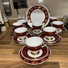 Gladstone Bone China 21 pc tea