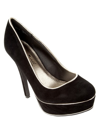 Womens black platform smart - womens,