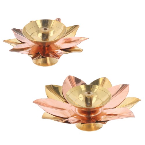 Brass diya deepak oil lamp - diya,