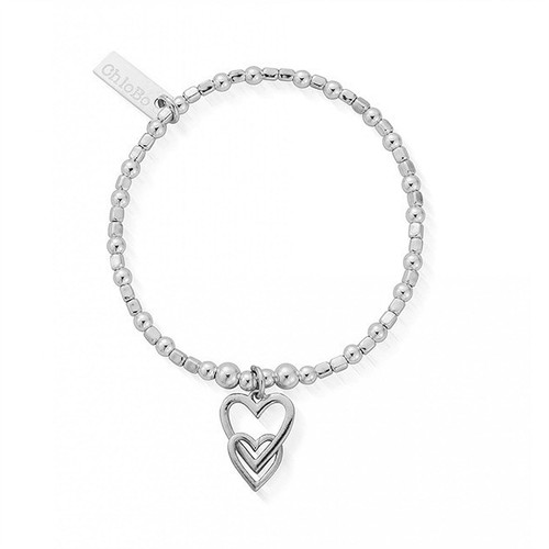 Chlobo interlocking love heart - interlocking,