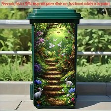 Wheelie Bin Sticker Forest